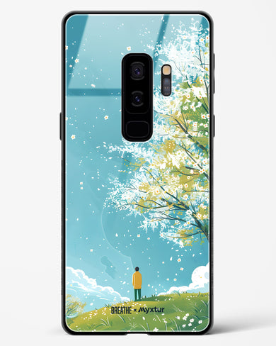 Cherry Blossom Crusade [BREATHE] Glass Case Phone Cover (Samsung)