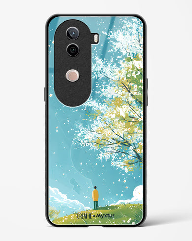 Cherry Blossom Crusade [BREATHE] Glass Case Phone Cover (Vivo)