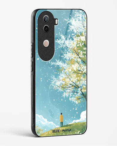 Cherry Blossom Crusade [BREATHE] Glass Case Phone Cover (Vivo)