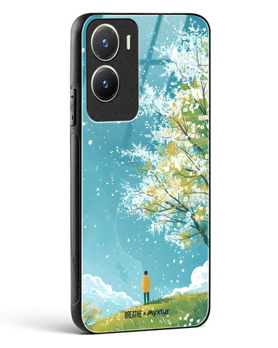 Cherry Blossom Crusade [BREATHE] Glass Case Phone Cover (Vivo)