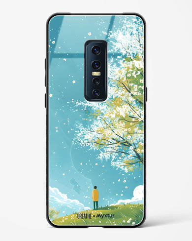 Cherry Blossom Crusade [BREATHE] Glass Case Phone Cover (Vivo)