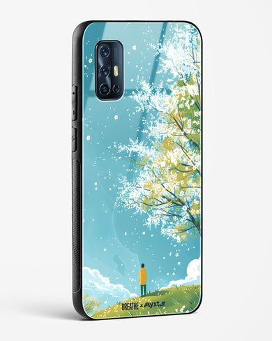 Cherry Blossom Crusade [BREATHE] Glass Case Phone Cover (Vivo)