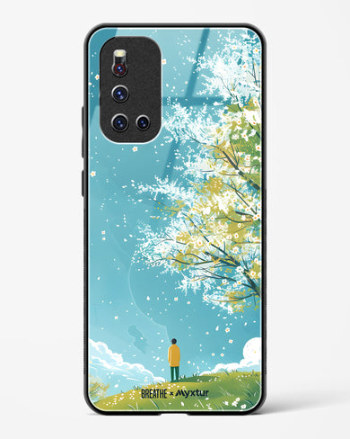 Cherry Blossom Crusade [BREATHE] Glass Case Phone Cover (Vivo)