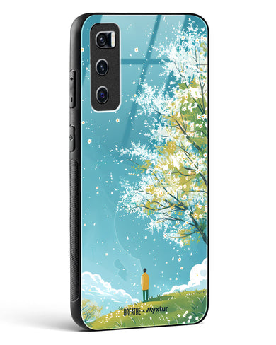 Cherry Blossom Crusade [BREATHE] Glass Case Phone Cover (Vivo)