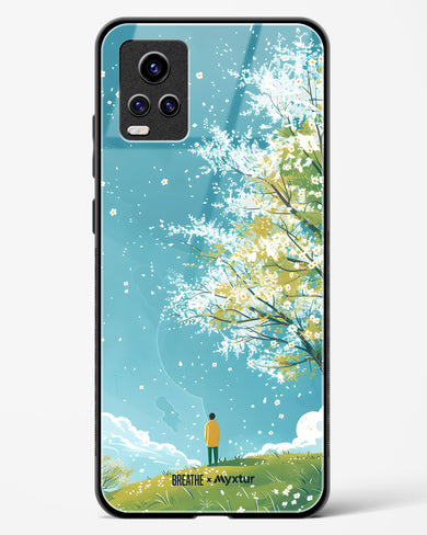 Cherry Blossom Crusade [BREATHE] Glass Case Phone Cover (Vivo)