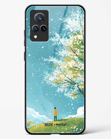 Cherry Blossom Crusade [BREATHE] Glass Case Phone Cover (Vivo)