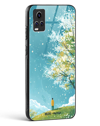 Cherry Blossom Crusade [BREATHE] Glass Case Phone Cover (Vivo)