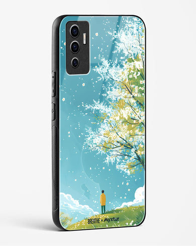 Cherry Blossom Crusade [BREATHE] Glass Case Phone Cover (Vivo)