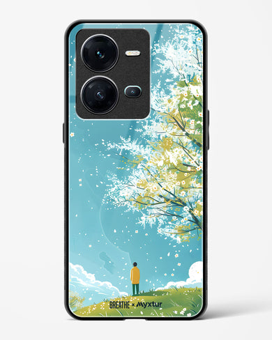 Cherry Blossom Crusade [BREATHE] Glass Case Phone Cover (Vivo)