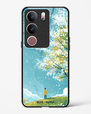 Cherry Blossom Crusade [BREATHE] Glass Case Phone Cover (Vivo)