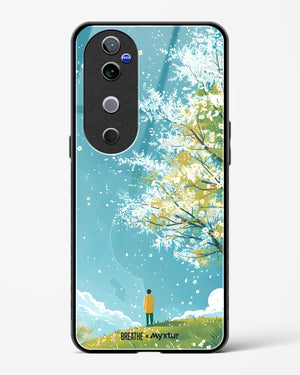 Cherry Blossom Crusade [BREATHE] Glass Case Phone Cover (Vivo)