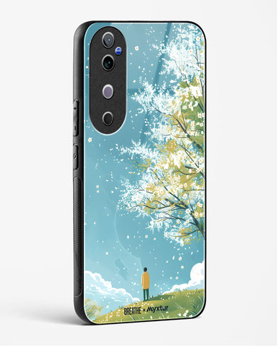 Cherry Blossom Crusade [BREATHE] Glass Case Phone Cover (Vivo)