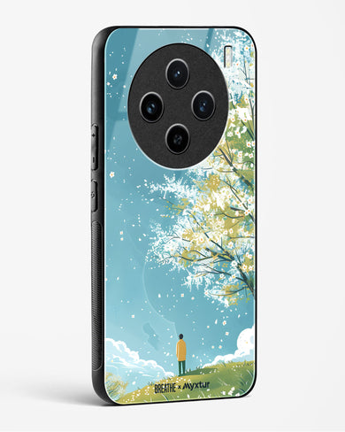 Cherry Blossom Crusade [BREATHE] Glass Case Phone Cover (Vivo)