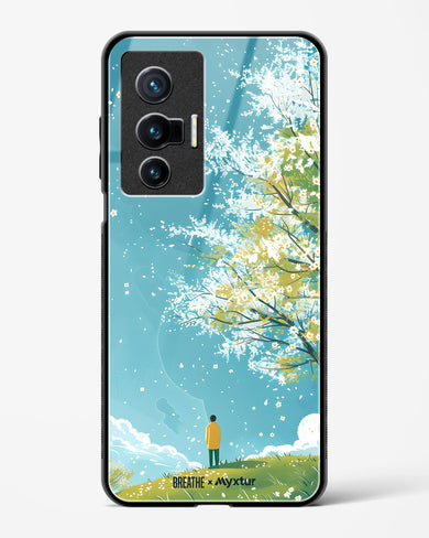 Cherry Blossom Crusade [BREATHE] Glass Case Phone Cover (Vivo)