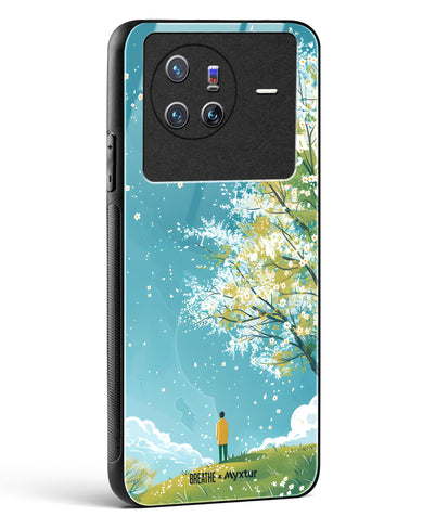 Cherry Blossom Crusade [BREATHE] Glass Case Phone Cover (Vivo)