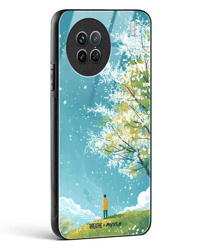 Cherry Blossom Crusade [BREATHE] Glass Case Phone Cover (Vivo)