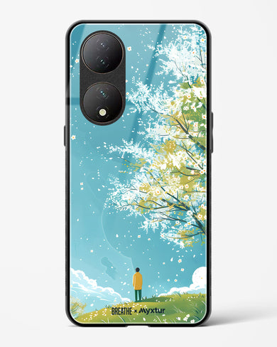 Cherry Blossom Crusade [BREATHE] Glass Case Phone Cover (Vivo)