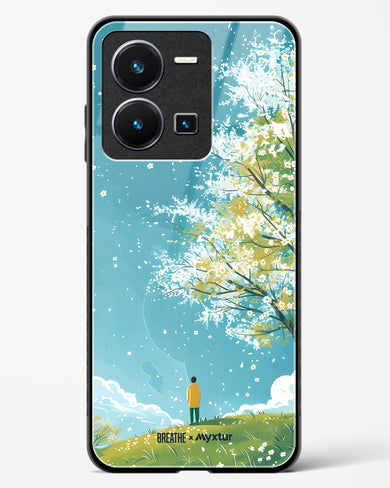 Cherry Blossom Crusade [BREATHE] Glass Case Phone Cover (Vivo)