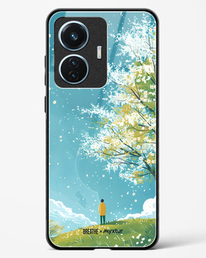 Cherry Blossom Crusade [BREATHE] Glass Case Phone Cover (Vivo)
