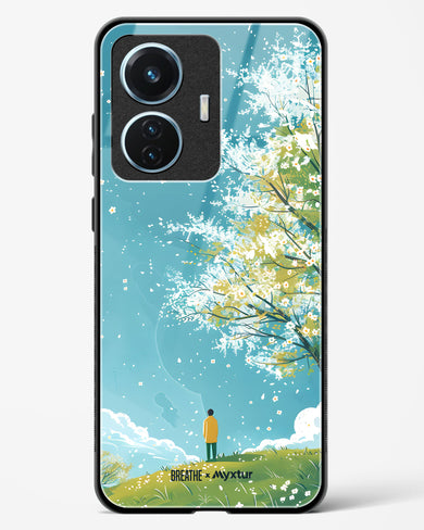 Cherry Blossom Crusade [BREATHE] Glass Case Phone Cover (Vivo)