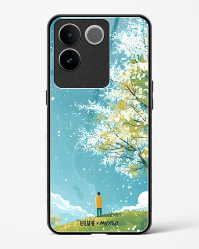 Cherry Blossom Crusade [BREATHE] Glass Case Phone Cover (Vivo)