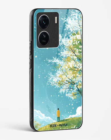 Cherry Blossom Crusade [BREATHE] Glass Case Phone Cover (Vivo)