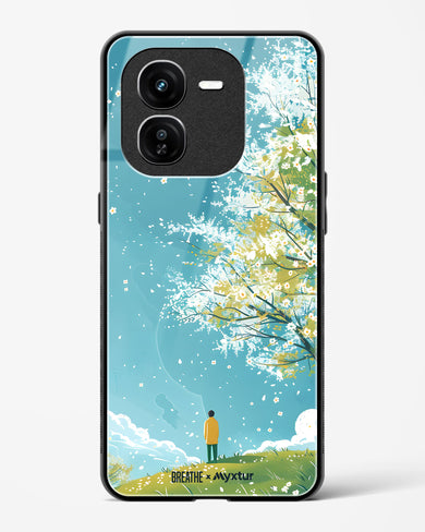 Cherry Blossom Crusade [BREATHE] Glass Case Phone Cover (Vivo)