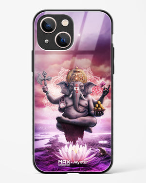 Divine Ganesha Grace [MaxCreation] Glass Case Phone Cover (Apple)