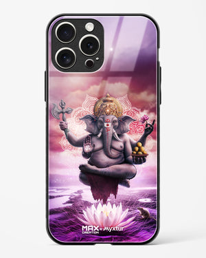 Divine Ganesha Grace [MaxCreation] Glass Case Phone Cover (Apple)