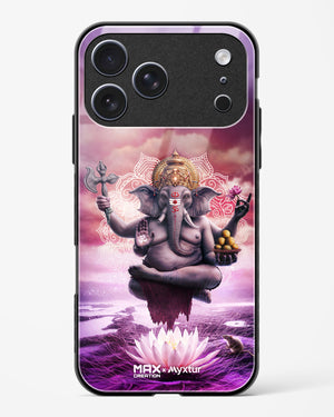Divine Ganesha Grace [MaxCreation] Glass Case Phone Cover (Apple)
