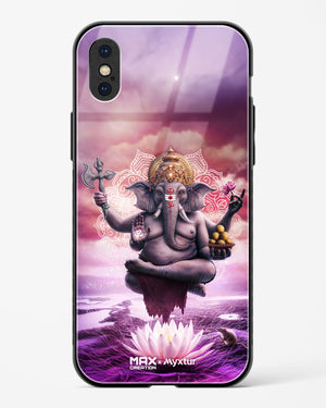 Divine Ganesha Grace [MaxCreation] Glass Case Phone Cover (Apple)