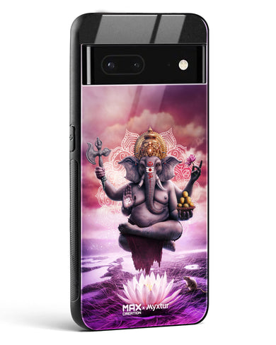 Divine Ganesha Grace [MaxCreation] Glass Case Phone Cover (Google)