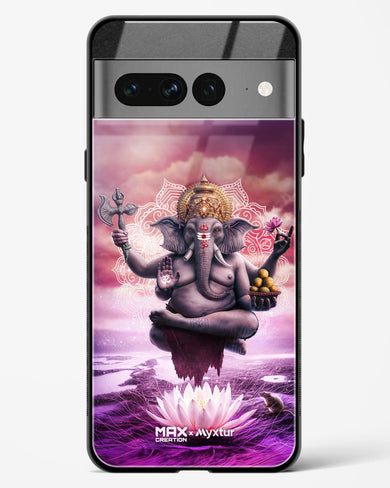 Divine Ganesha Grace [MaxCreation] Glass Case Phone Cover (Google)