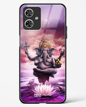 Divine Ganesha Grace [MaxCreation] Glass Case Phone Cover (Motorola)