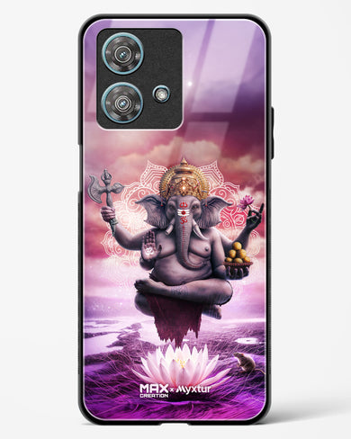 Divine Ganesha Grace [MaxCreation] Glass Case Phone Cover (Motorola)