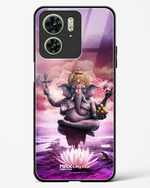 Divine Ganesha Grace [MaxCreation] Glass Case Phone Cover (Motorola)