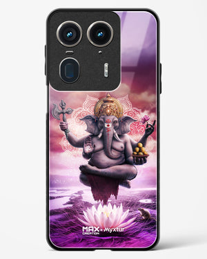 Divine Ganesha Grace [MaxCreation] Glass Case Phone Cover (Motorola)