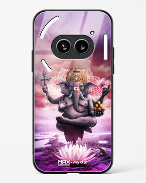 Divine Ganesha Grace [MaxCreation] Glass Case Phone Cover (Nothing)