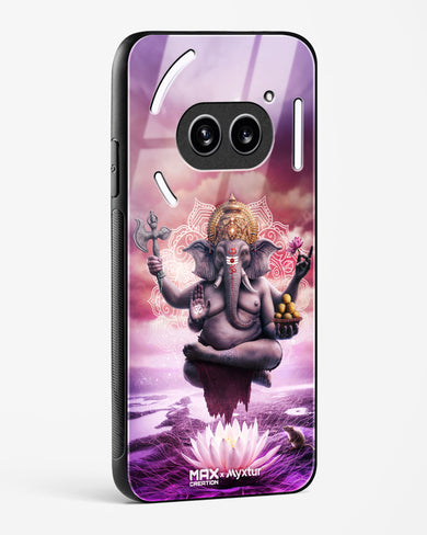 Divine Ganesha Grace [MaxCreation] Glass Case Phone Cover (Nothing)