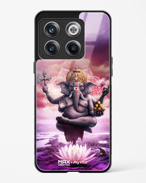 Divine Ganesha Grace [MaxCreation] Glass Case Phone Cover (OnePlus)