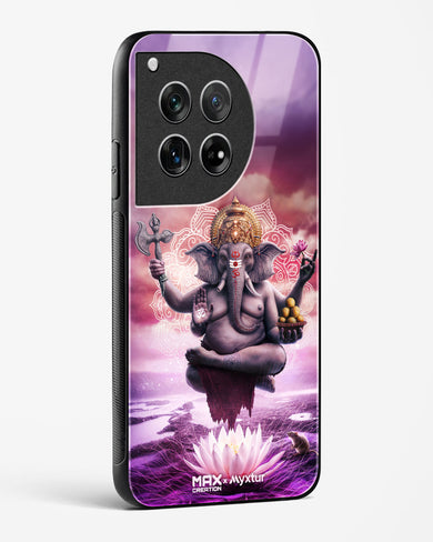 Divine Ganesha Grace [MaxCreation] Glass Case Phone Cover (OnePlus)