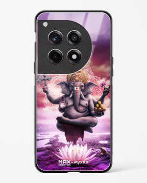 Divine Ganesha Grace [MaxCreation] Glass Case Phone Cover (OnePlus)
