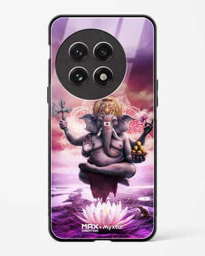 Divine Ganesha Grace [MaxCreation] Glass Case Phone Cover (OnePlus)