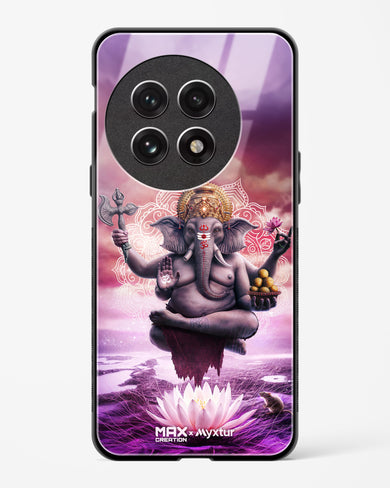Divine Ganesha Grace [MaxCreation] Glass Case Phone Cover (OnePlus)
