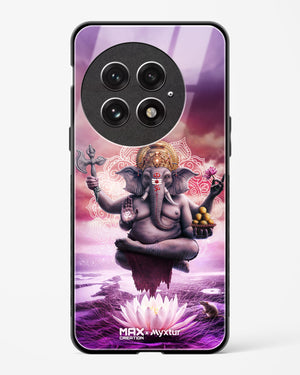 Divine Ganesha Grace [MaxCreation] Glass Case Phone Cover (OnePlus)