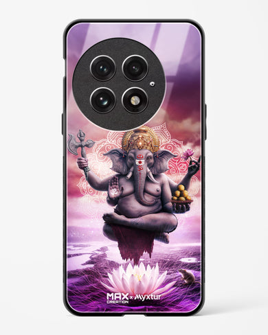 Divine Ganesha Grace [MaxCreation] Glass Case Phone Cover (OnePlus)