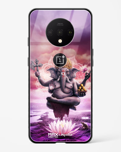 Divine Ganesha Grace [MaxCreation] Glass Case Phone Cover (OnePlus)