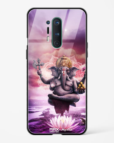 Divine Ganesha Grace [MaxCreation] Glass Case Phone Cover (OnePlus)