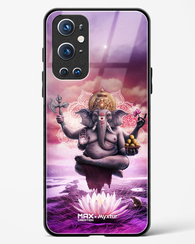 Divine Ganesha Grace [MaxCreation] Glass Case Phone Cover (OnePlus)