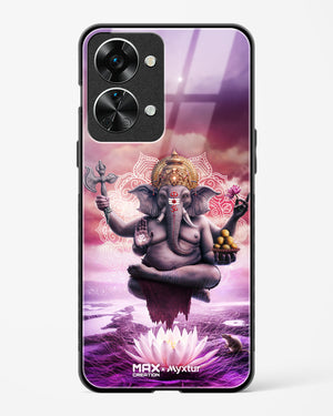 Divine Ganesha Grace [MaxCreation] Glass Case Phone Cover (OnePlus)
